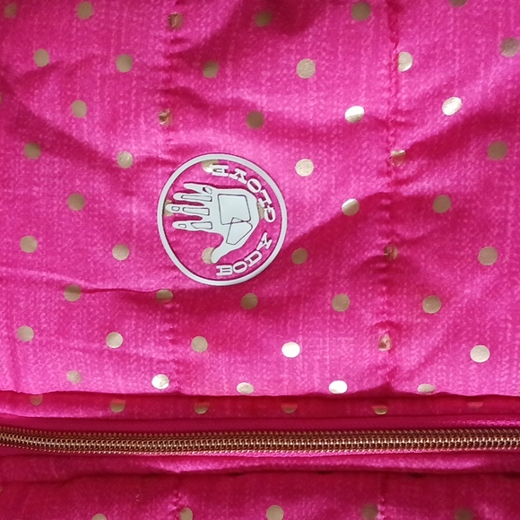 BODY GLOVE GIRL'S HOODED PUFFER JACKET PINK/GREY SIZE 7 - Picture 3 of 10